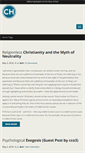 Mobile Screenshot of choosinghats.org